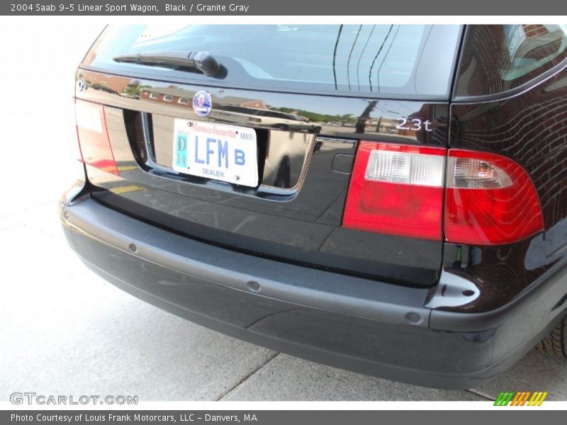 Black / Granite Gray 2004 Saab 9-5 Linear Sport Wagon