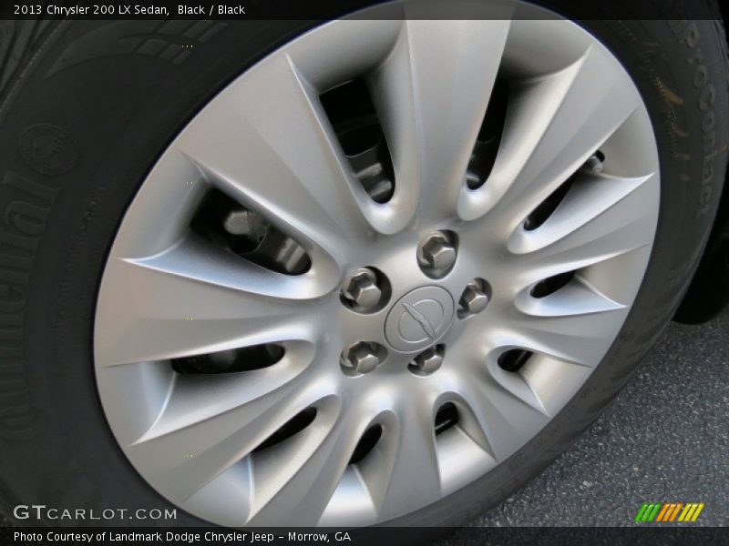Black / Black 2013 Chrysler 200 LX Sedan