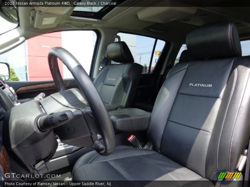 Galaxy Black / Charcoal 2012 Nissan Armada Platinum 4WD