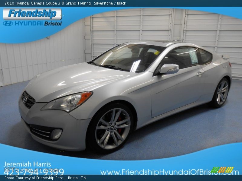 Silverstone / Black 2010 Hyundai Genesis Coupe 3.8 Grand Touring