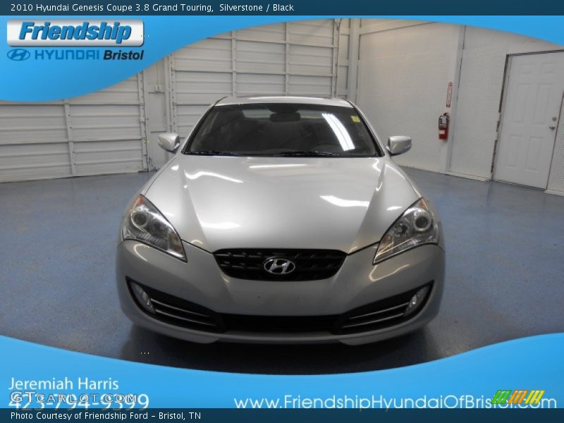 Silverstone / Black 2010 Hyundai Genesis Coupe 3.8 Grand Touring