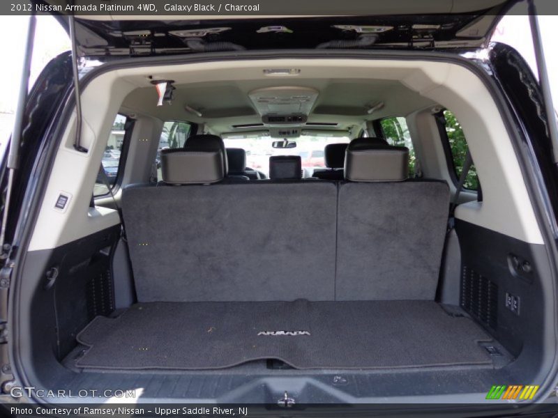 Galaxy Black / Charcoal 2012 Nissan Armada Platinum 4WD