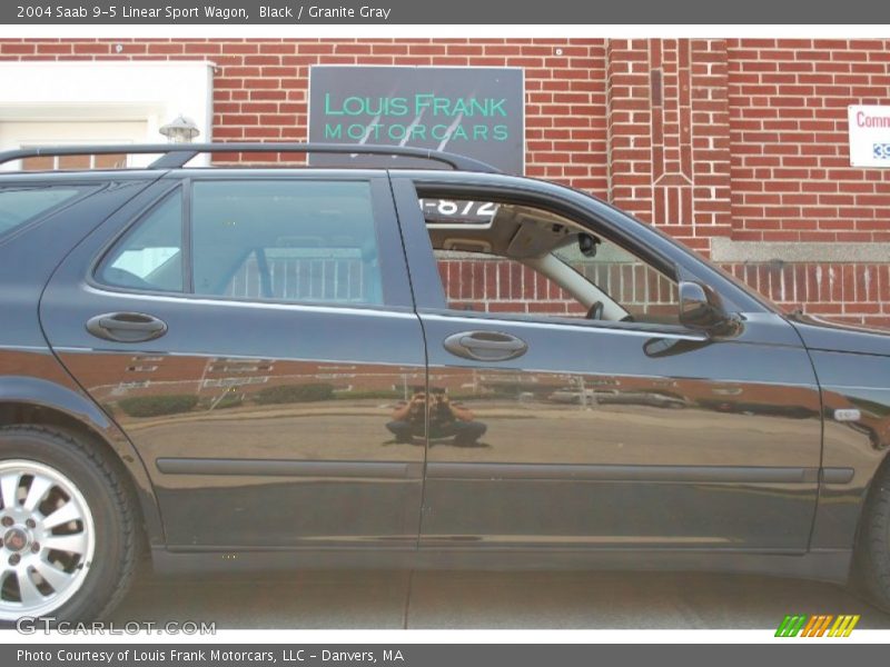 Black / Granite Gray 2004 Saab 9-5 Linear Sport Wagon
