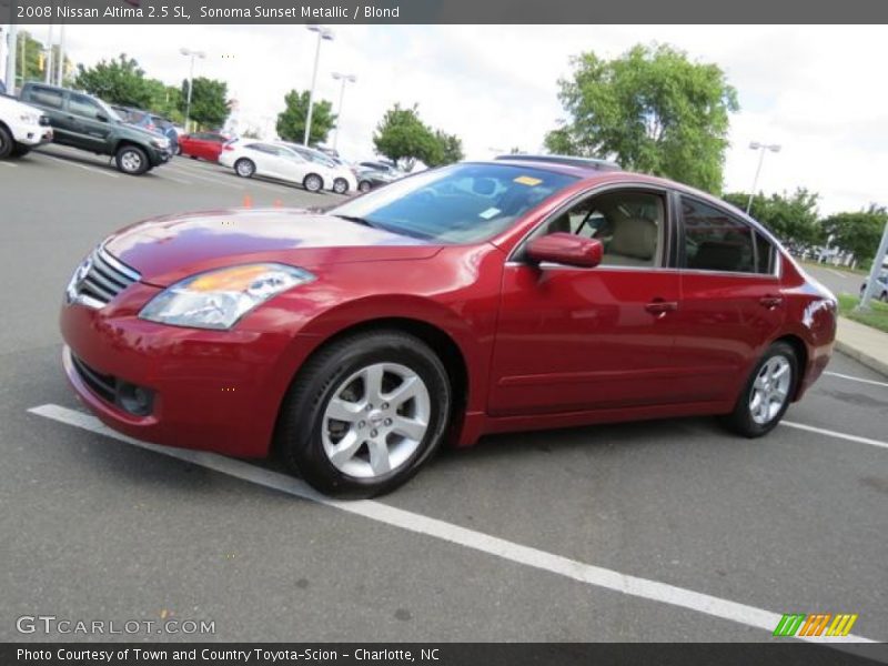 Sonoma Sunset Metallic / Blond 2008 Nissan Altima 2.5 SL