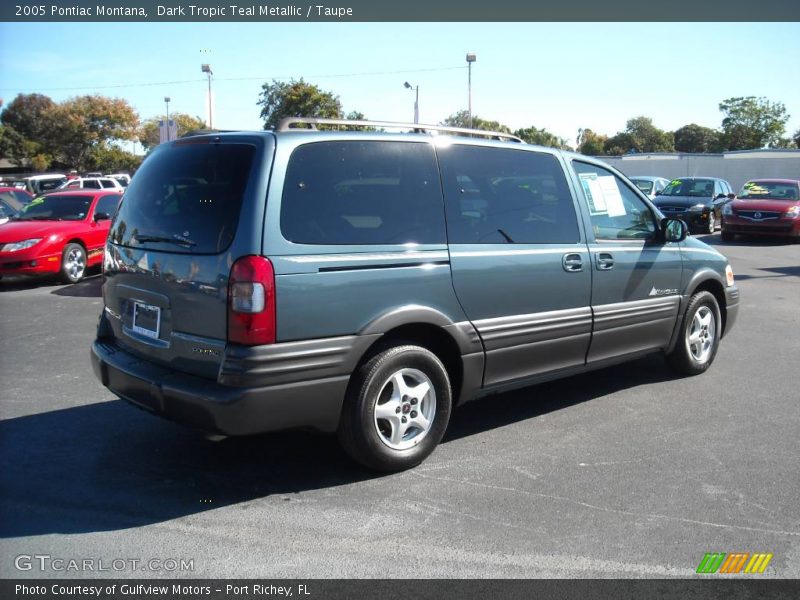 Dark Tropic Teal Metallic / Taupe 2005 Pontiac Montana