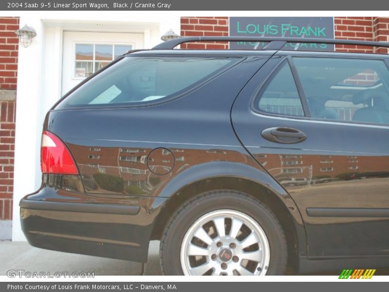 Black / Granite Gray 2004 Saab 9-5 Linear Sport Wagon