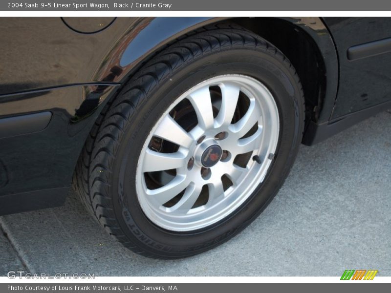 Black / Granite Gray 2004 Saab 9-5 Linear Sport Wagon