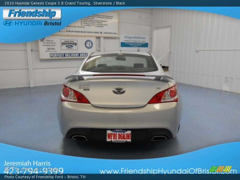Silverstone / Black 2010 Hyundai Genesis Coupe 3.8 Grand Touring