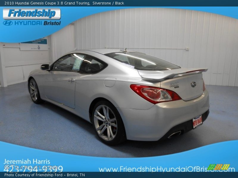 Silverstone / Black 2010 Hyundai Genesis Coupe 3.8 Grand Touring