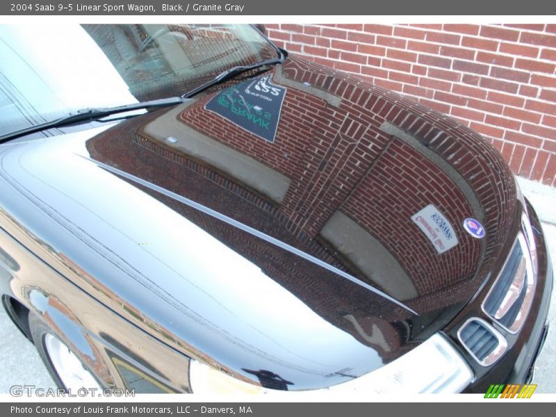 Black / Granite Gray 2004 Saab 9-5 Linear Sport Wagon