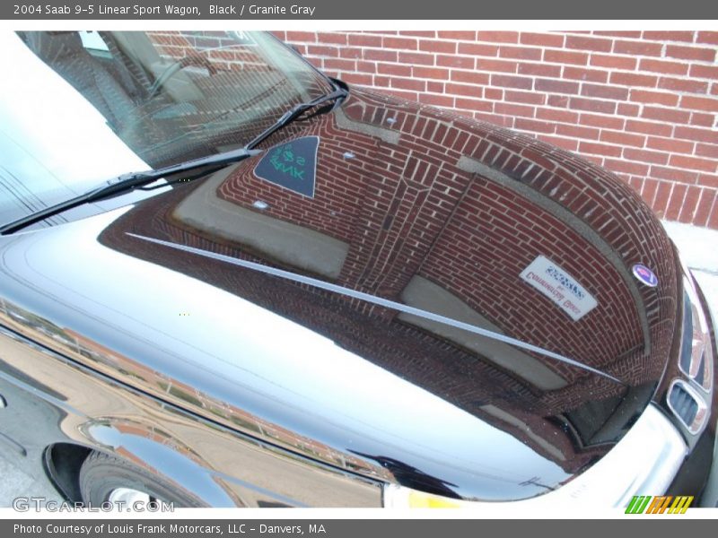 Black / Granite Gray 2004 Saab 9-5 Linear Sport Wagon
