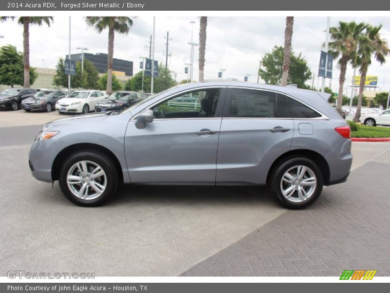 Forged Silver Metallic / Ebony 2014 Acura RDX