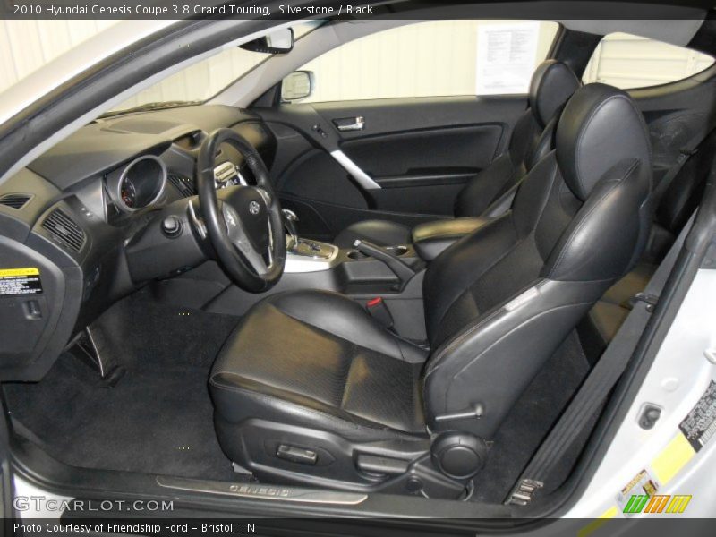 Silverstone / Black 2010 Hyundai Genesis Coupe 3.8 Grand Touring