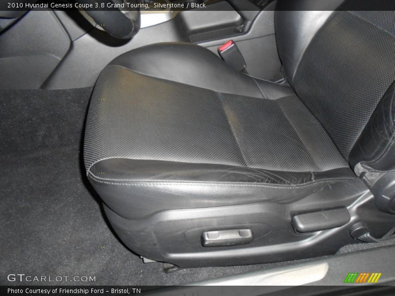 Silverstone / Black 2010 Hyundai Genesis Coupe 3.8 Grand Touring