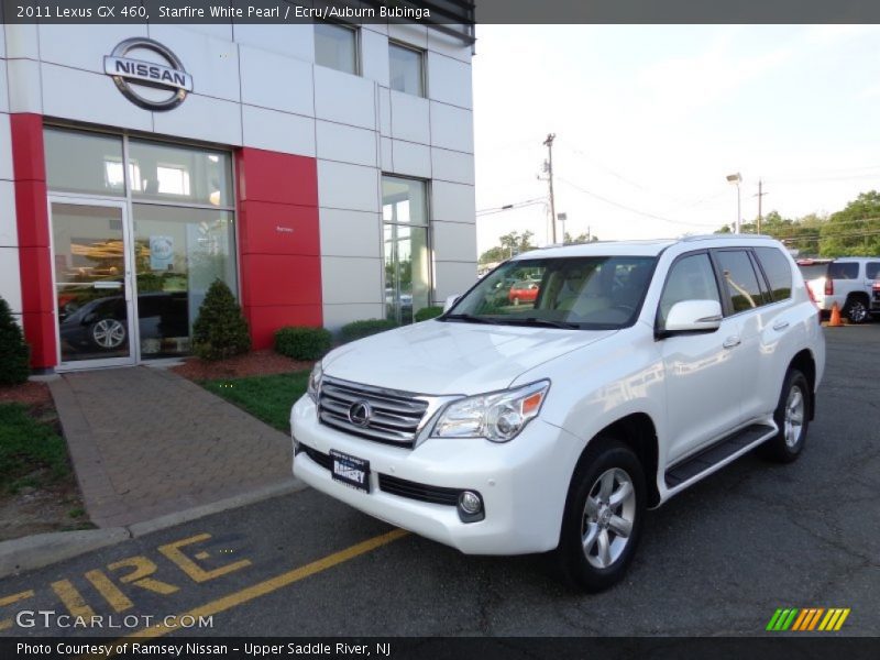 Starfire White Pearl / Ecru/Auburn Bubinga 2011 Lexus GX 460