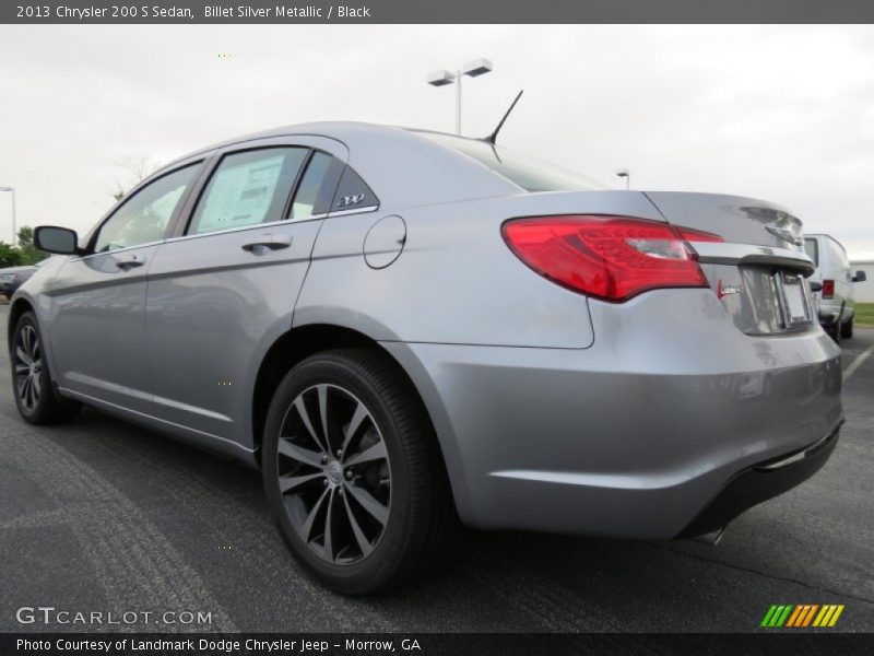 Billet Silver Metallic / Black 2013 Chrysler 200 S Sedan