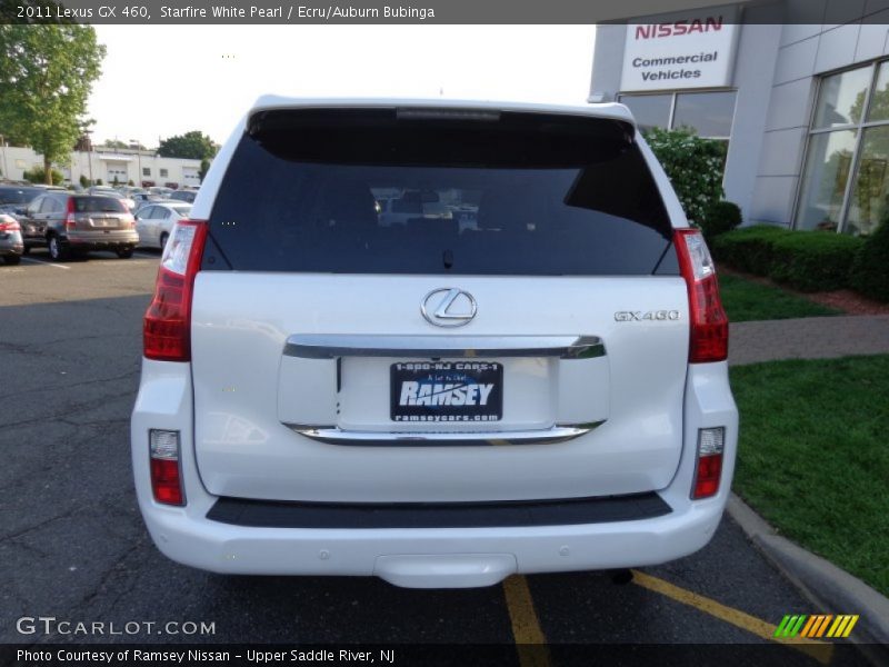 Starfire White Pearl / Ecru/Auburn Bubinga 2011 Lexus GX 460