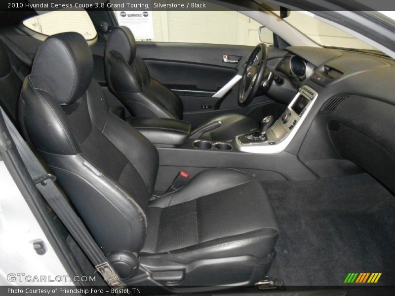 Silverstone / Black 2010 Hyundai Genesis Coupe 3.8 Grand Touring