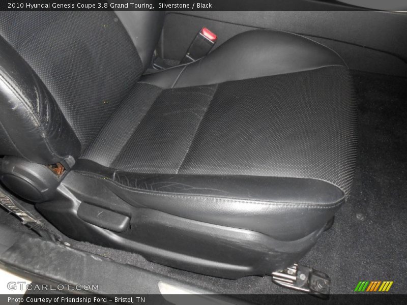 Silverstone / Black 2010 Hyundai Genesis Coupe 3.8 Grand Touring