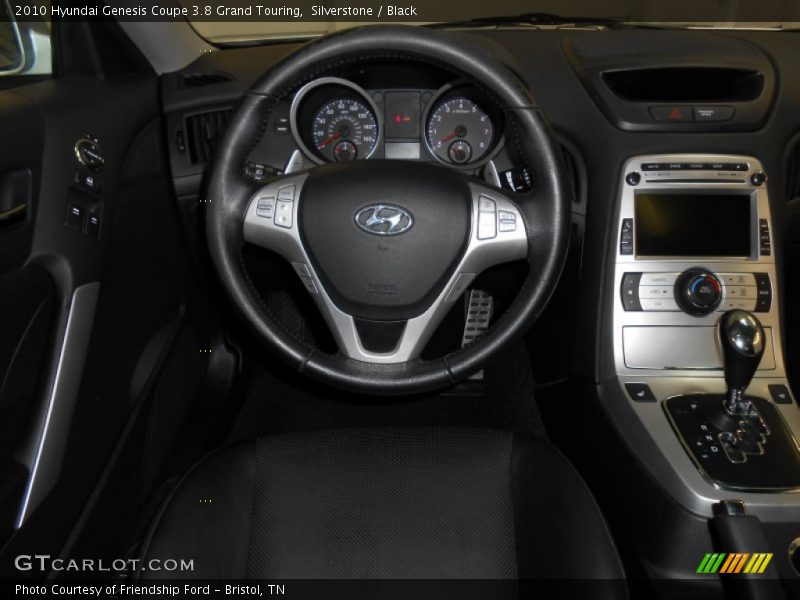 Silverstone / Black 2010 Hyundai Genesis Coupe 3.8 Grand Touring