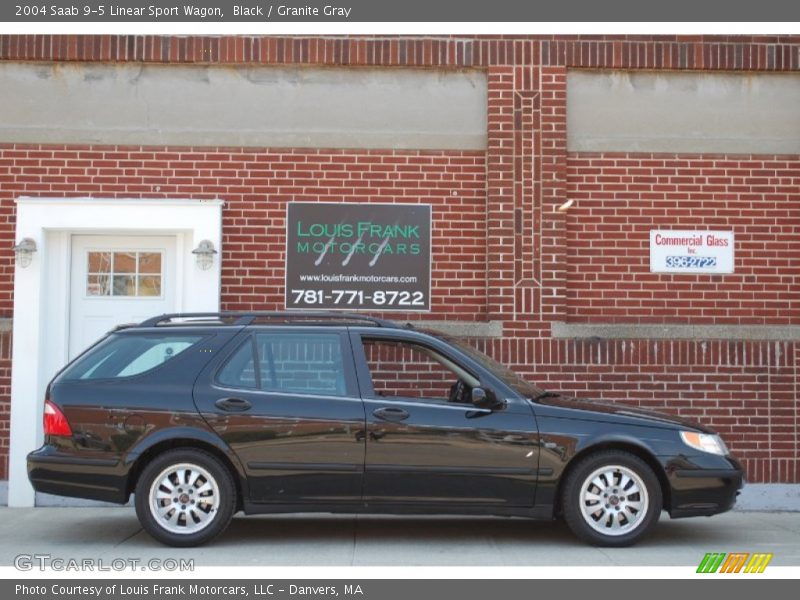 Black / Granite Gray 2004 Saab 9-5 Linear Sport Wagon