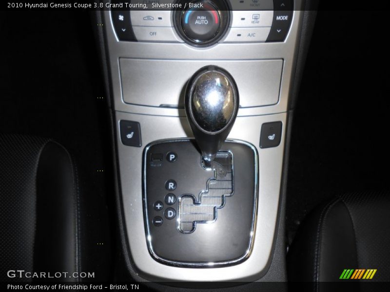Silverstone / Black 2010 Hyundai Genesis Coupe 3.8 Grand Touring