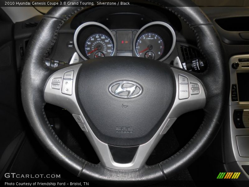 Silverstone / Black 2010 Hyundai Genesis Coupe 3.8 Grand Touring