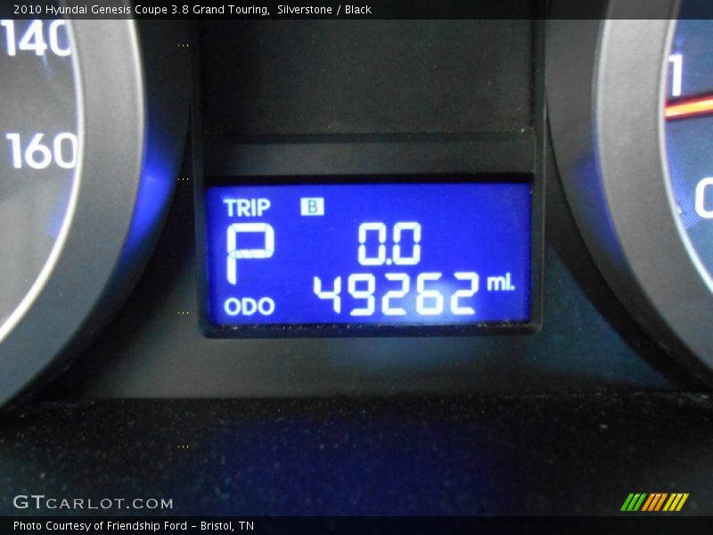 Silverstone / Black 2010 Hyundai Genesis Coupe 3.8 Grand Touring