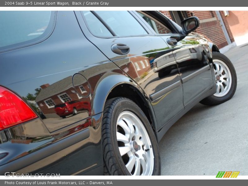Black / Granite Gray 2004 Saab 9-5 Linear Sport Wagon