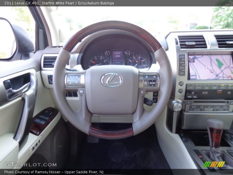 Starfire White Pearl / Ecru/Auburn Bubinga 2011 Lexus GX 460