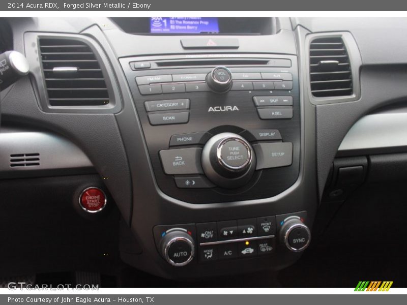 Forged Silver Metallic / Ebony 2014 Acura RDX