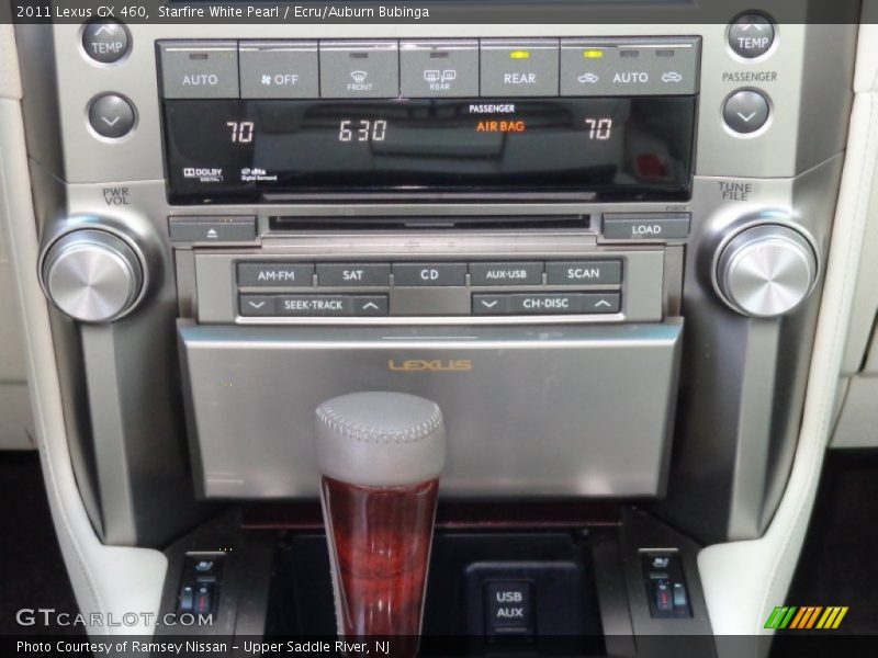 Starfire White Pearl / Ecru/Auburn Bubinga 2011 Lexus GX 460