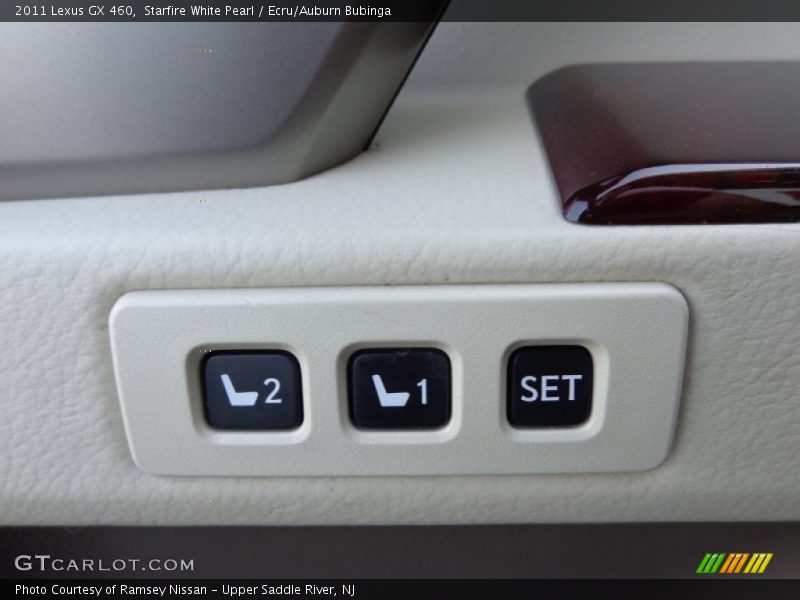 Starfire White Pearl / Ecru/Auburn Bubinga 2011 Lexus GX 460