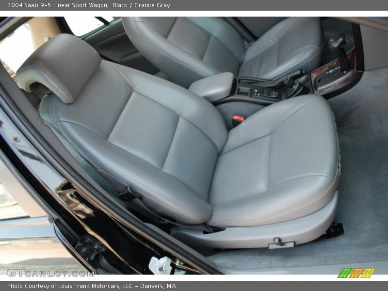 Black / Granite Gray 2004 Saab 9-5 Linear Sport Wagon