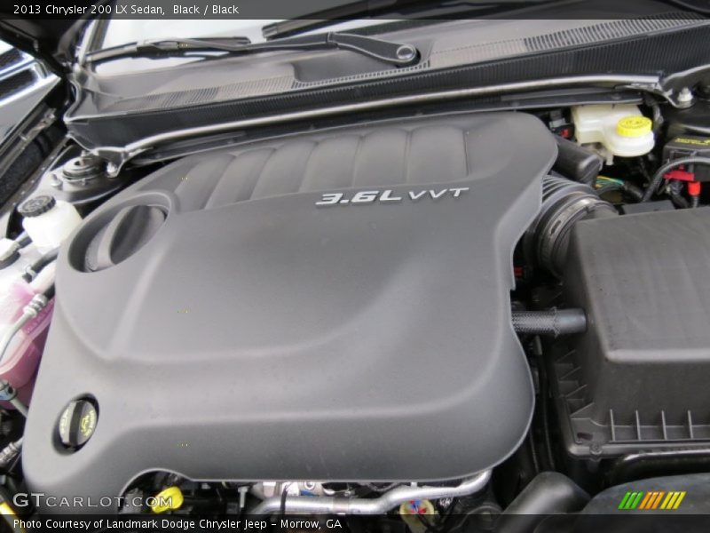 Black / Black 2013 Chrysler 200 LX Sedan