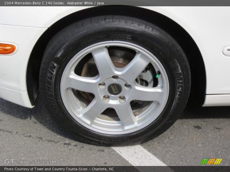 Alabaster White / Java 2004 Mercedes-Benz C 240 Sedan