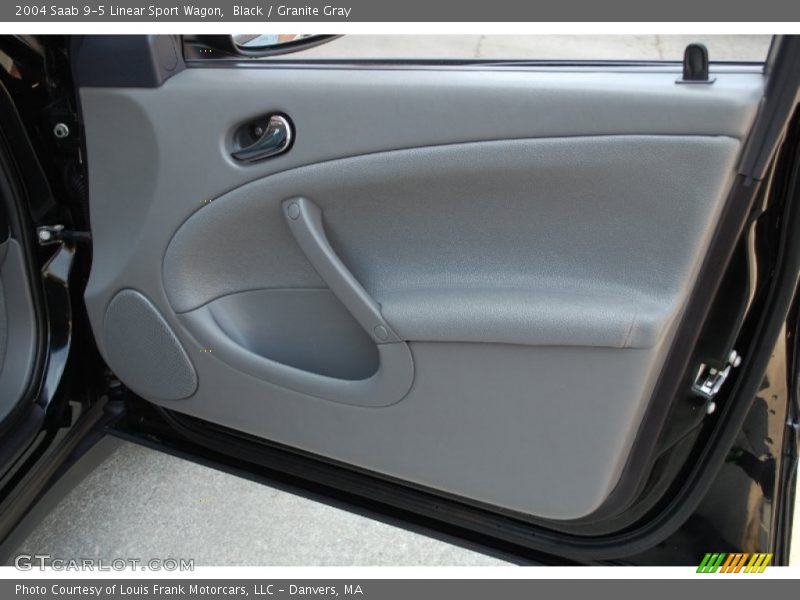 Black / Granite Gray 2004 Saab 9-5 Linear Sport Wagon