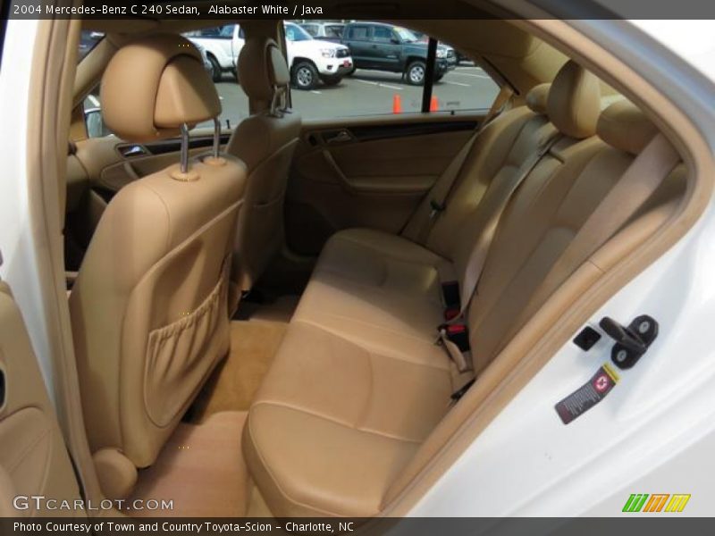 Alabaster White / Java 2004 Mercedes-Benz C 240 Sedan