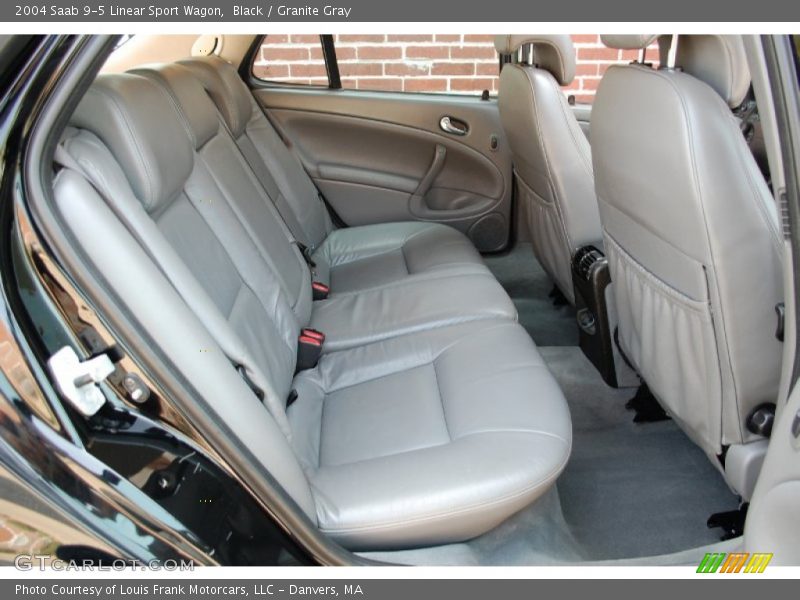 Black / Granite Gray 2004 Saab 9-5 Linear Sport Wagon
