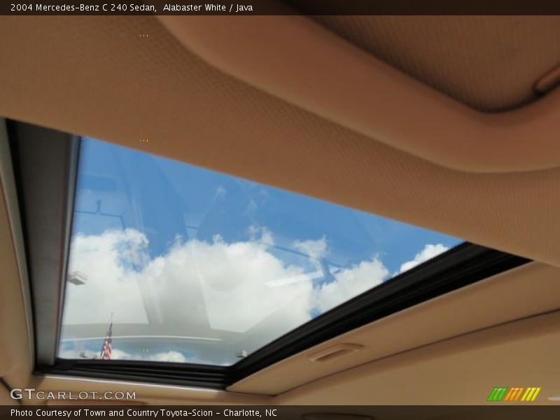 Alabaster White / Java 2004 Mercedes-Benz C 240 Sedan