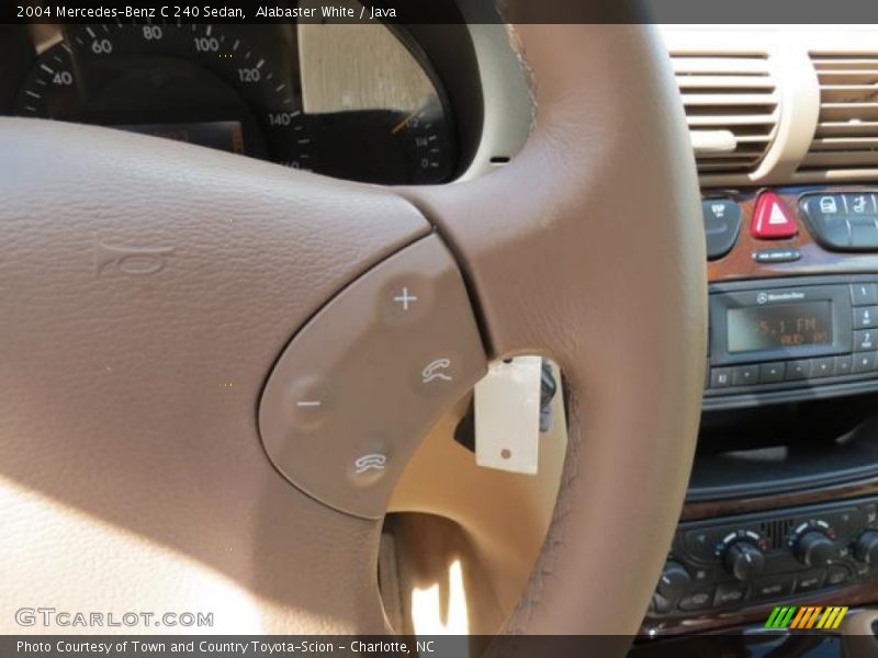 Alabaster White / Java 2004 Mercedes-Benz C 240 Sedan