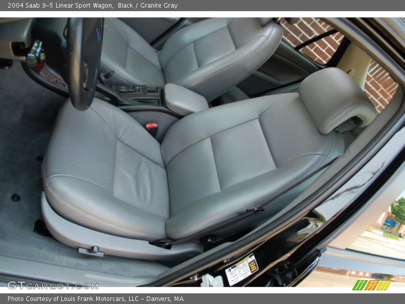 Black / Granite Gray 2004 Saab 9-5 Linear Sport Wagon