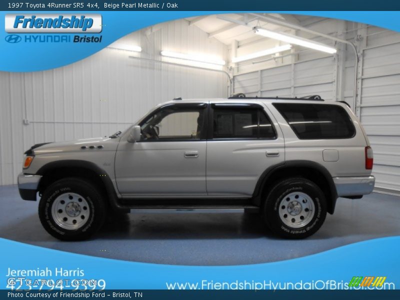 Beige Pearl Metallic / Oak 1997 Toyota 4Runner SR5 4x4