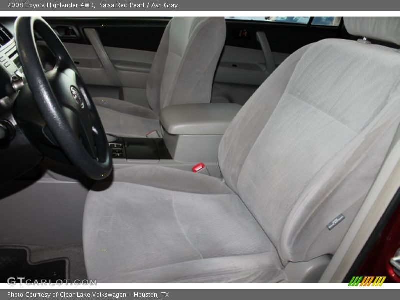 Salsa Red Pearl / Ash Gray 2008 Toyota Highlander 4WD
