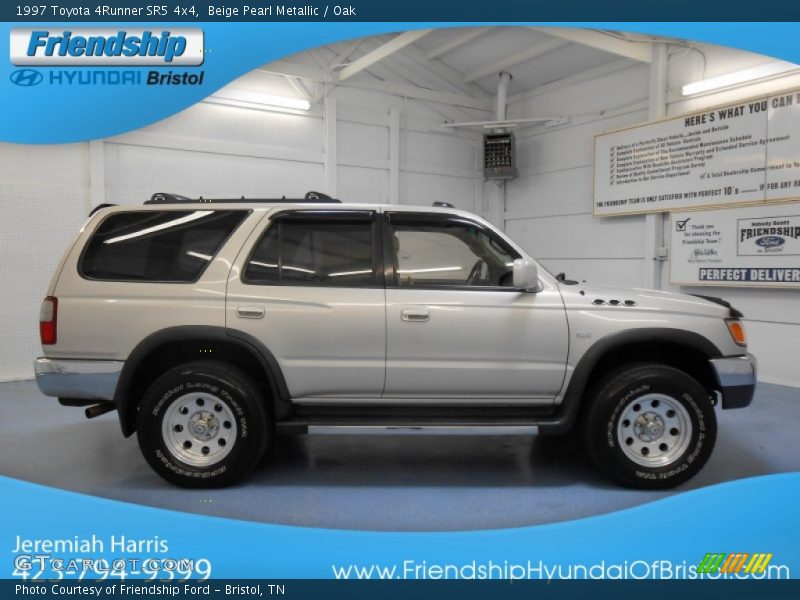 Beige Pearl Metallic / Oak 1997 Toyota 4Runner SR5 4x4
