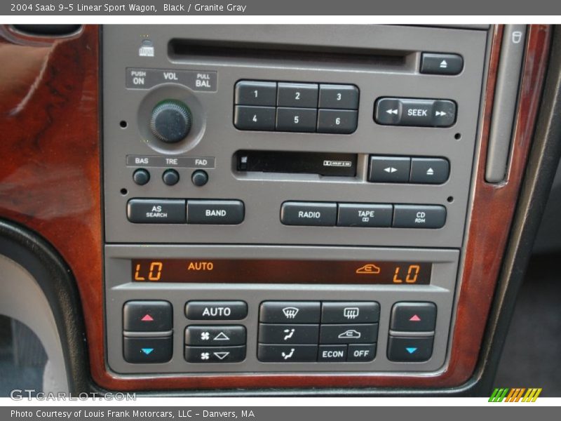 Black / Granite Gray 2004 Saab 9-5 Linear Sport Wagon