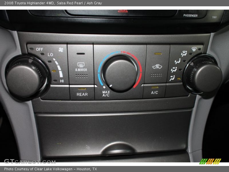 Salsa Red Pearl / Ash Gray 2008 Toyota Highlander 4WD