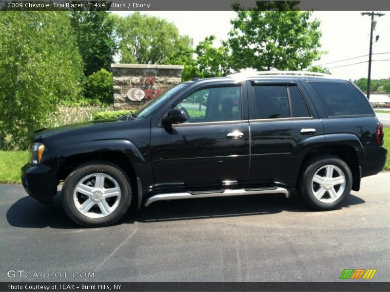 Black / Ebony 2009 Chevrolet TrailBlazer LT 4x4