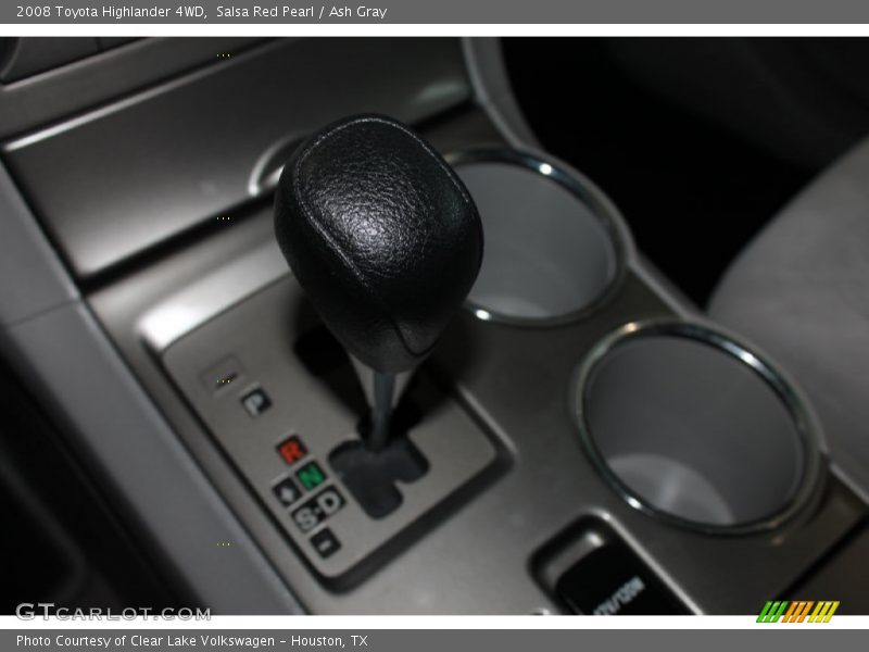 Salsa Red Pearl / Ash Gray 2008 Toyota Highlander 4WD