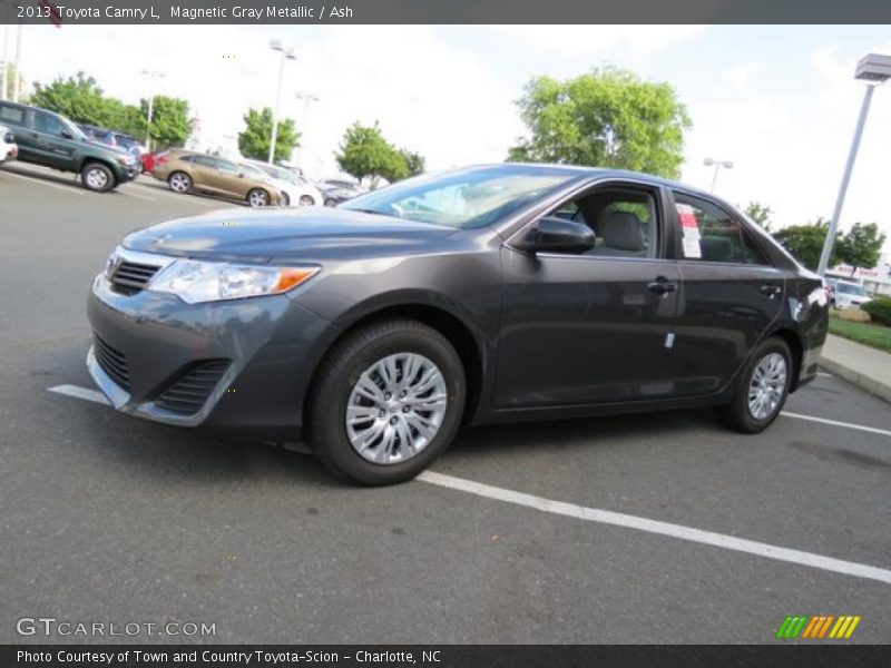 Magnetic Gray Metallic / Ash 2013 Toyota Camry L